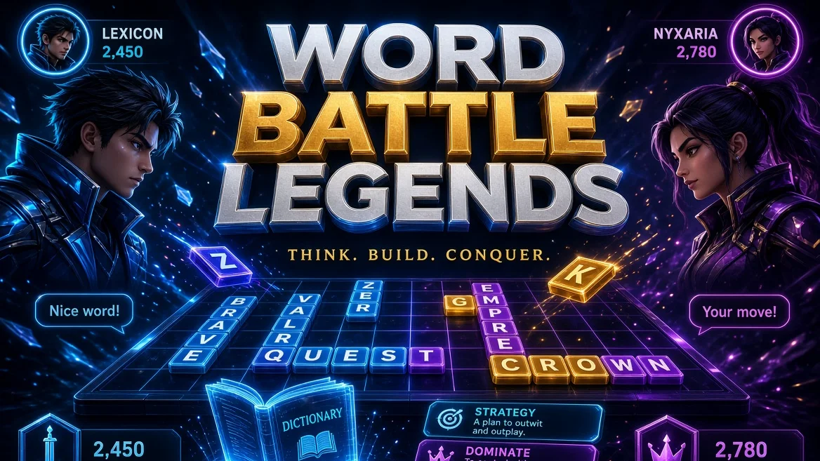 Devlog banner for Word Battle - Legends: Word Battle - Legends Is Now Live!