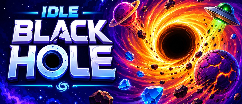 Devlog banner for Idle Black Hole: Patch 0.8 (21/08/2026)