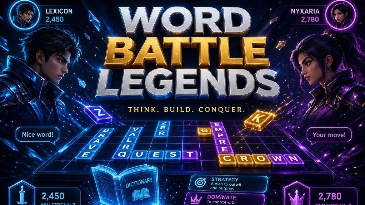 Devlog banner for Word Battle - Legends: v5.6.9 Is Here!