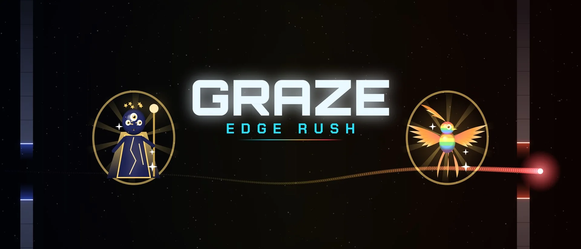 Devlog banner for GRAZE: Edge Rush: From 3am feeds to the PixelPicked newsletter: GRAZE’s next goal is 1,000 players