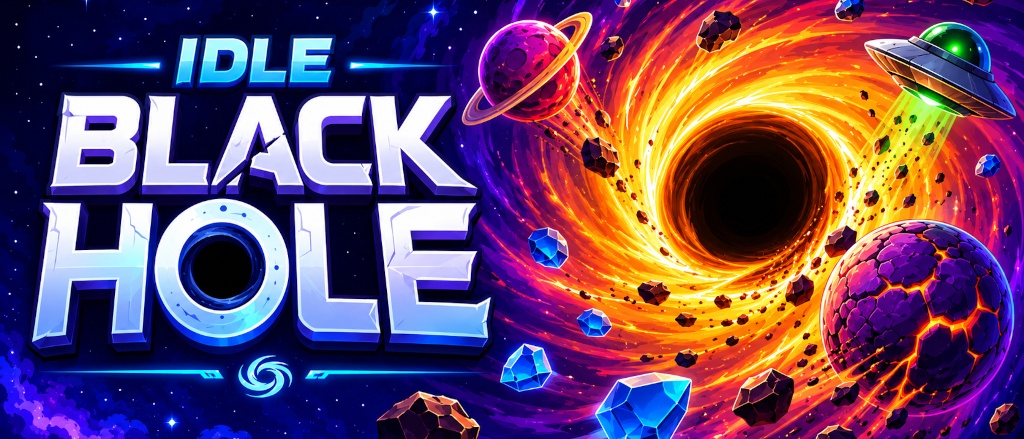 Devlog banner for Idle Black Hole: Patch 0.9 (23/08/2026)